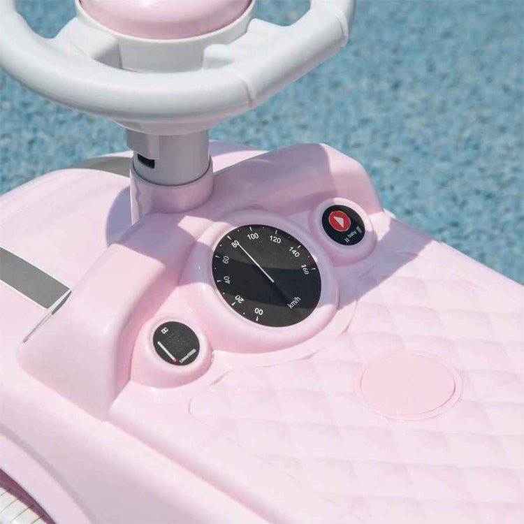 mlnshops Toddler Ride-On Car with Horn - Pink