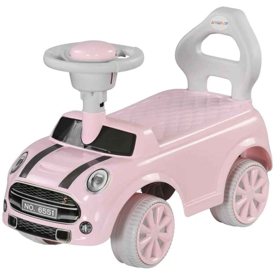 mlnshops Toddler Ride-On Car with Horn - Pink