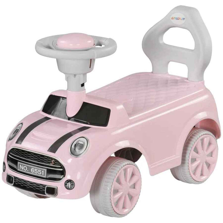 mlnshops Toddler Ride-On Car with Horn - Pink