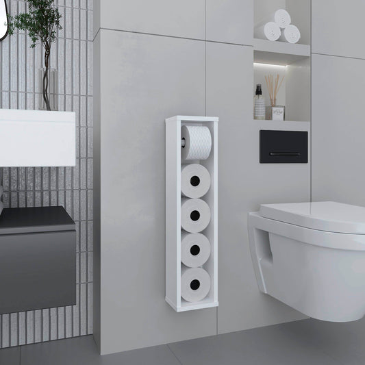 MLNshops Toilet Paper Holder with Shelf for Bathroom Default