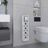MLNshops Toilet Paper Holder with Shelf for Bathroom Default
