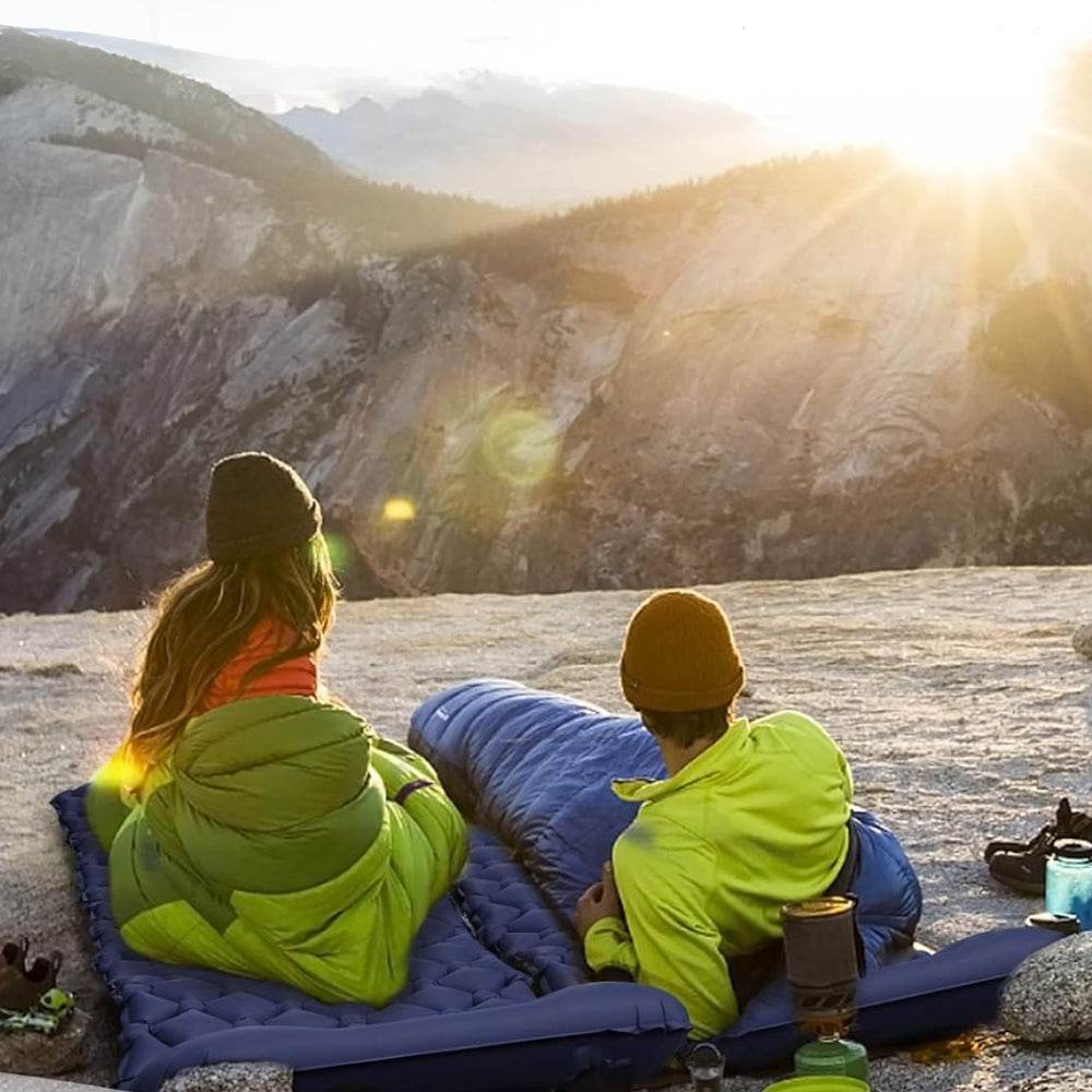 MLNshops lightweight inflatable camping pad with Pillow