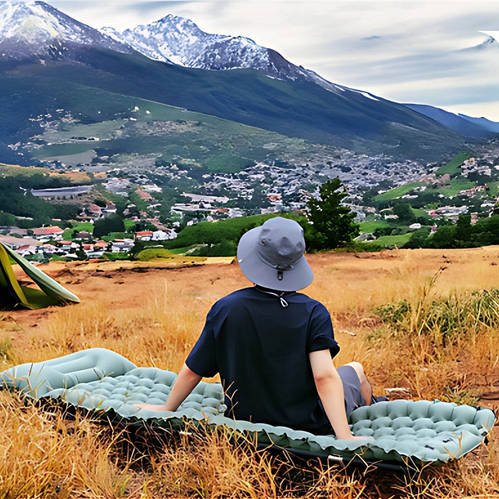 MLNshops lightweight inflatable camping pad with Pillow
