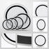 mlnshops Transparent Drum Heads Set for Superior Sound Default Title