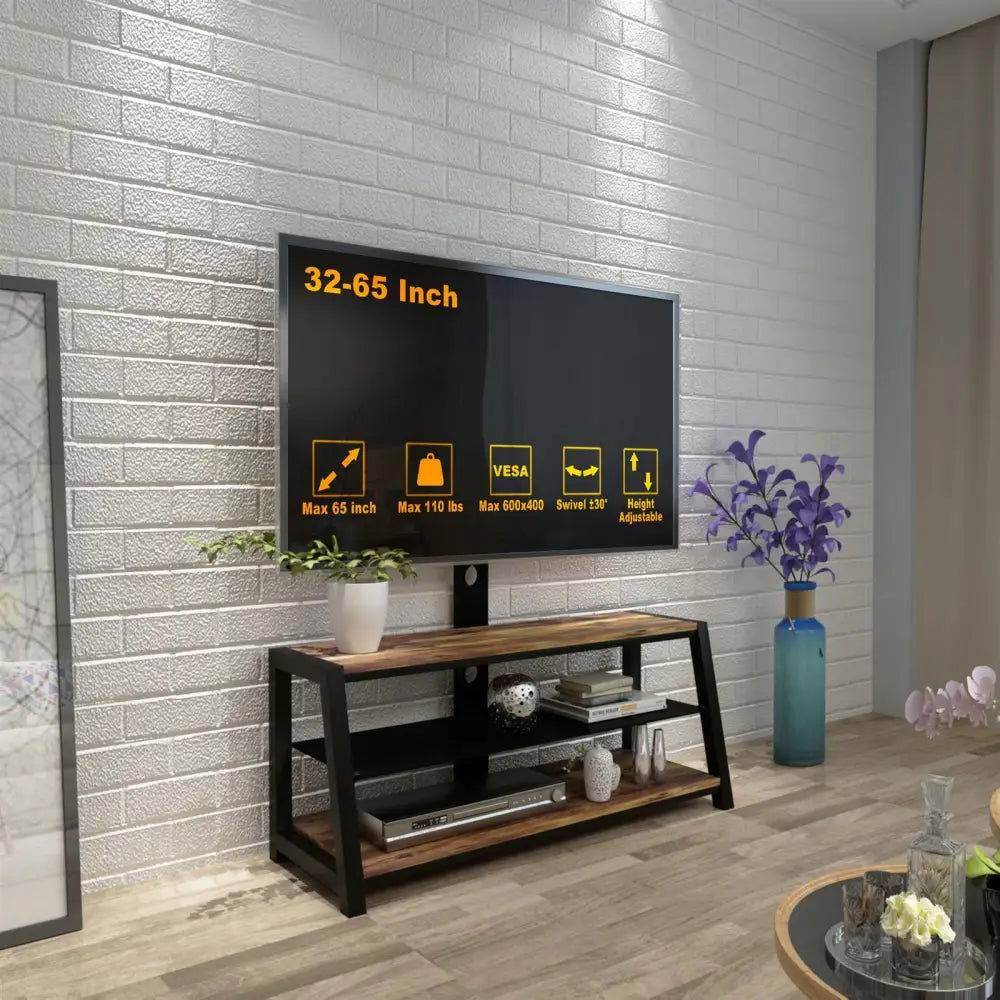 MLNshops TV Stand with Mount for 65 Inch Screens