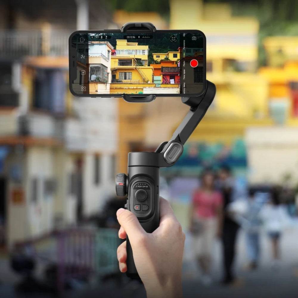 MLNshops 3-axis smartphone gimbal stabilizer - Foldable