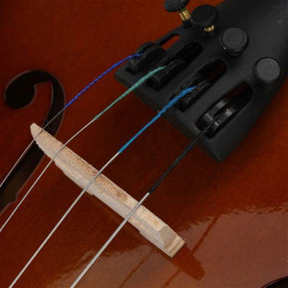 mlnshops Acoustic Violin Starter Kit with Case & Bow