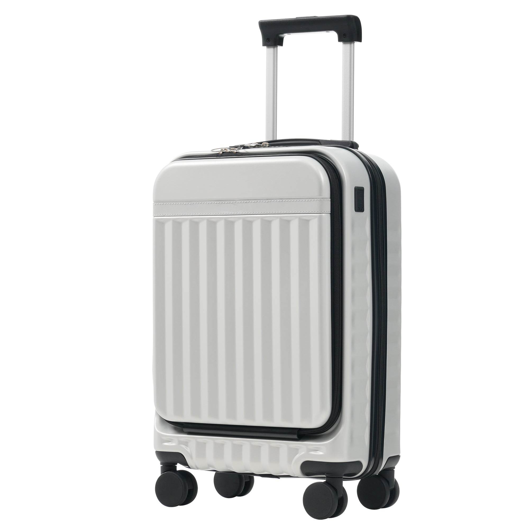 MLNshops 3 piece hardside suitcase with USB port - TSA Lock