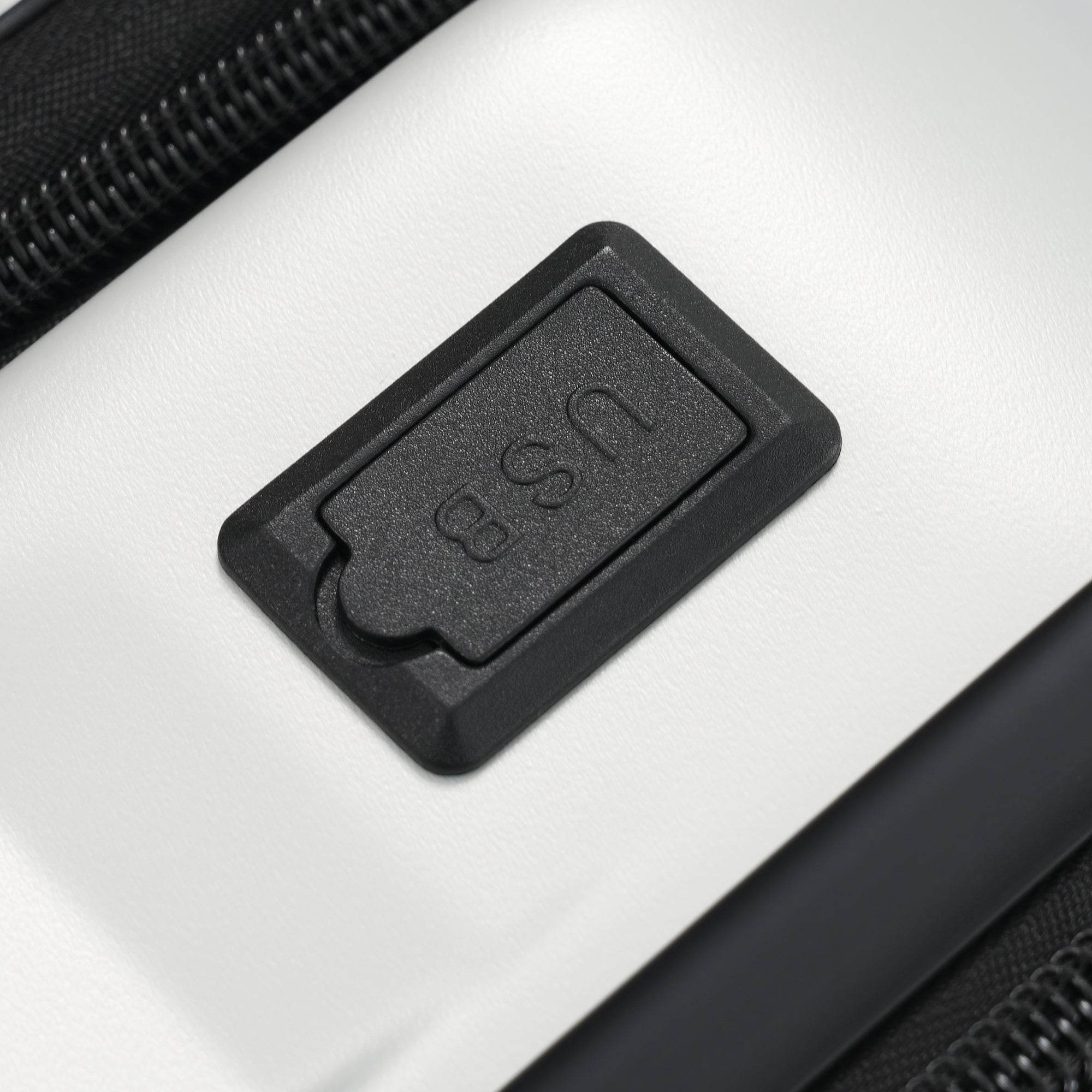 MLNshops 3 piece hardside suitcase with USB port - TSA Lock