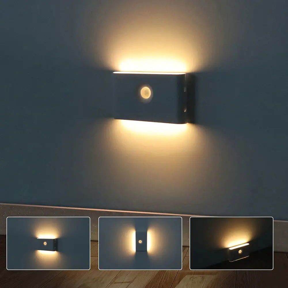 MLNshops USB Rechargeable Night Light with Motion Sensor - MLNshops