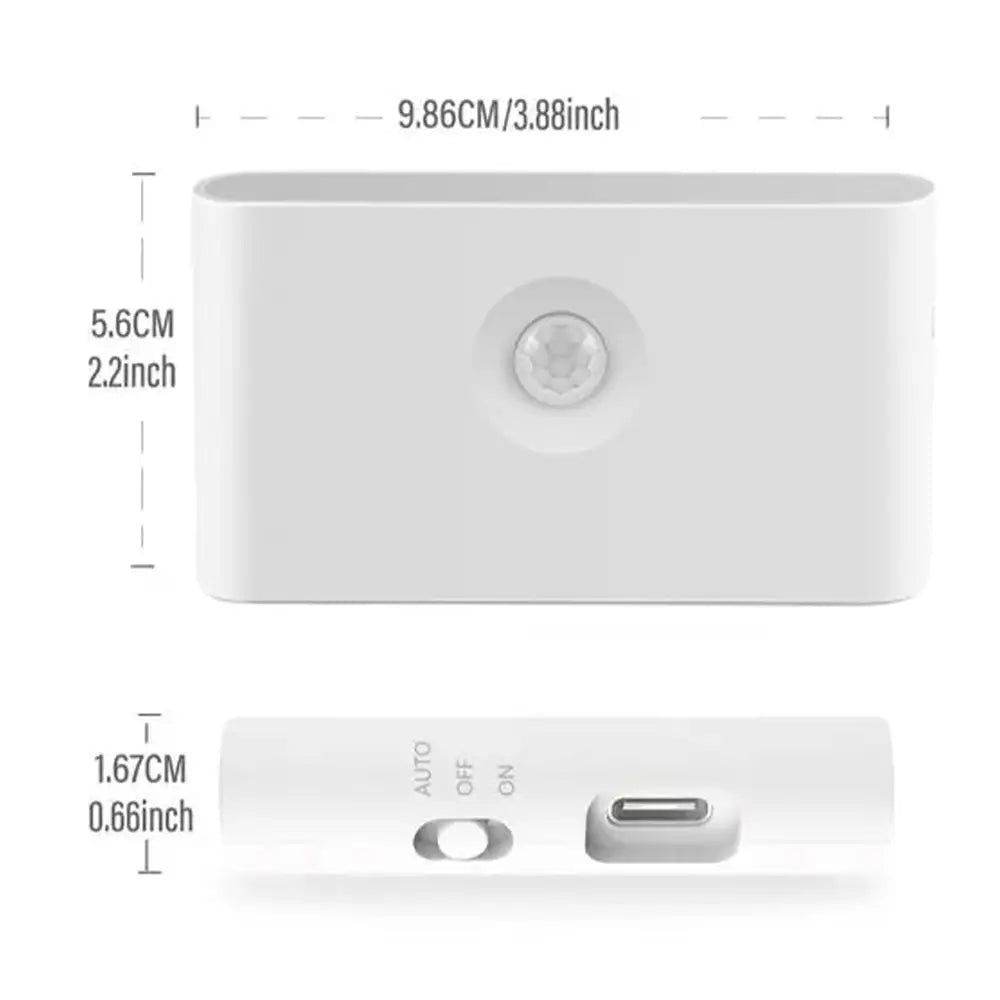 MLNshops USB Rechargeable Night Light with Motion Sensor