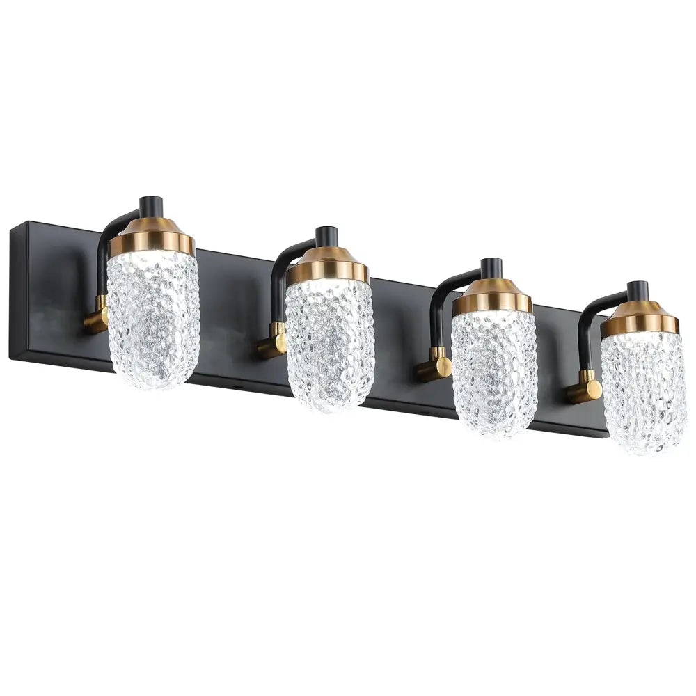 Vanity Lights With 4 LED Bulbs For Bathroom Lighting MLNshops]