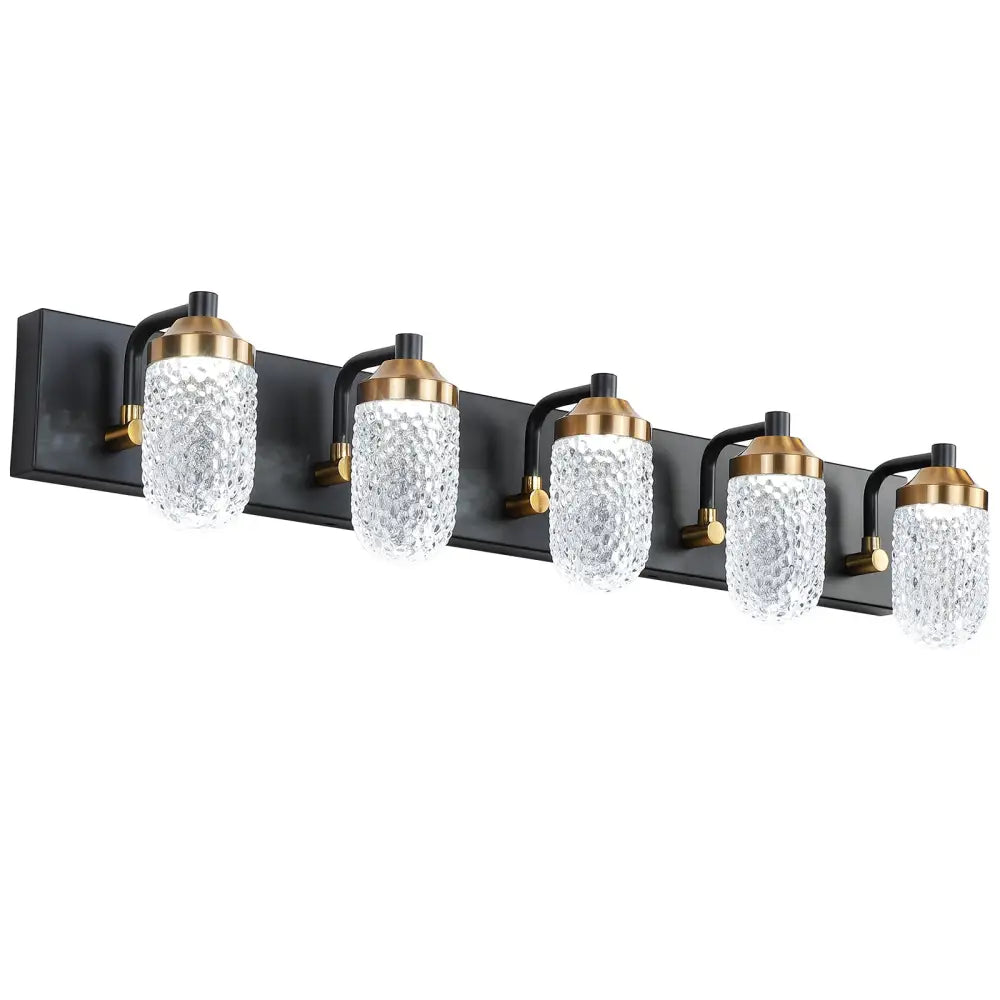 Vanity Lights With 5 LED Bulbs For Bathroom Lighting MLNshops]