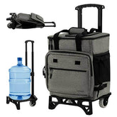 mlnshops 40L Cooler Bag for Camping with Wheels & Foldable Trolley