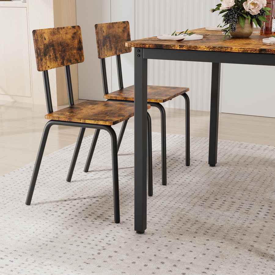 MLNshops 5 Piece Kitchen Table and Chairs Set