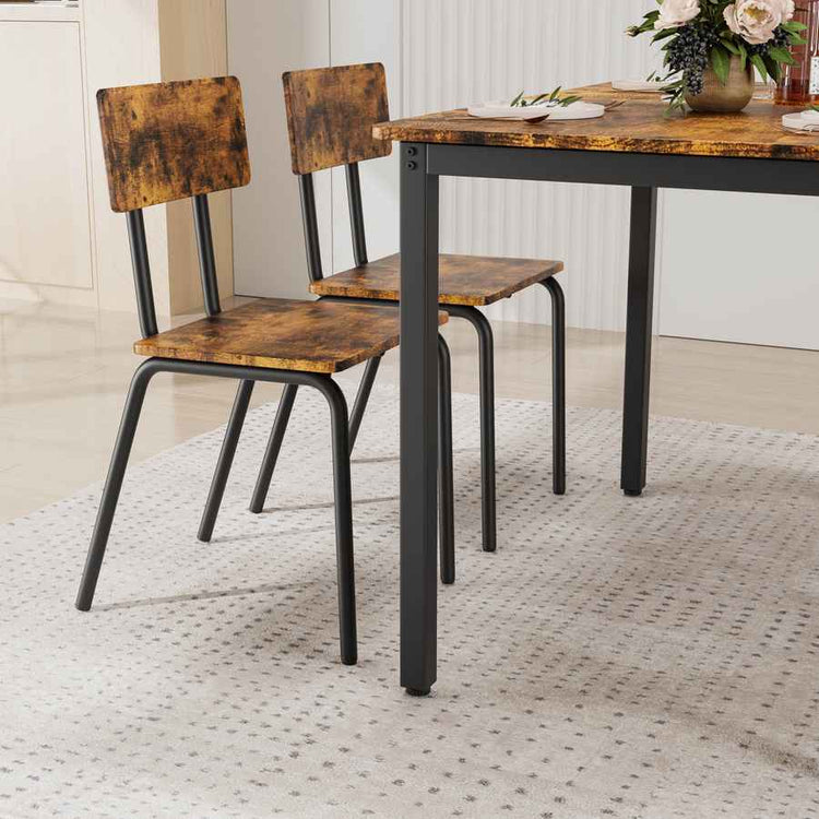 MLNshops 5 Piece Kitchen Table and Chairs Set