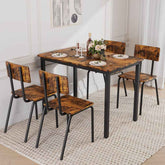 MLNshops 5 Piece Kitchen Table and Chairs Set