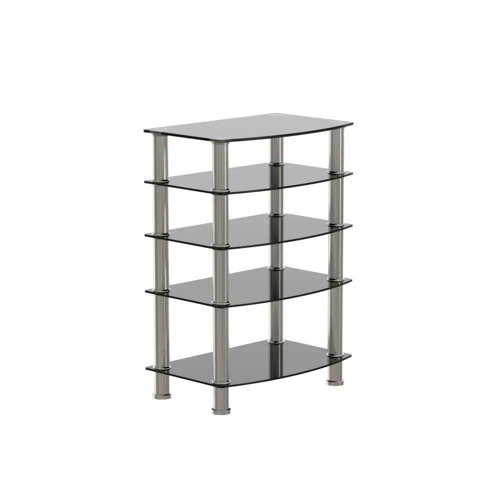 MLNshops 5-Tier Glass Side Table for Elegant Decor - MLNshops