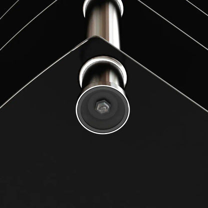 MLNshops 5-Tier Glass Side Table for Elegant Decor - MLNshops