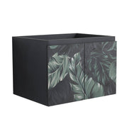 MLNshops Bathroom Storage Cabinet Panel with Tropical Leaf Design