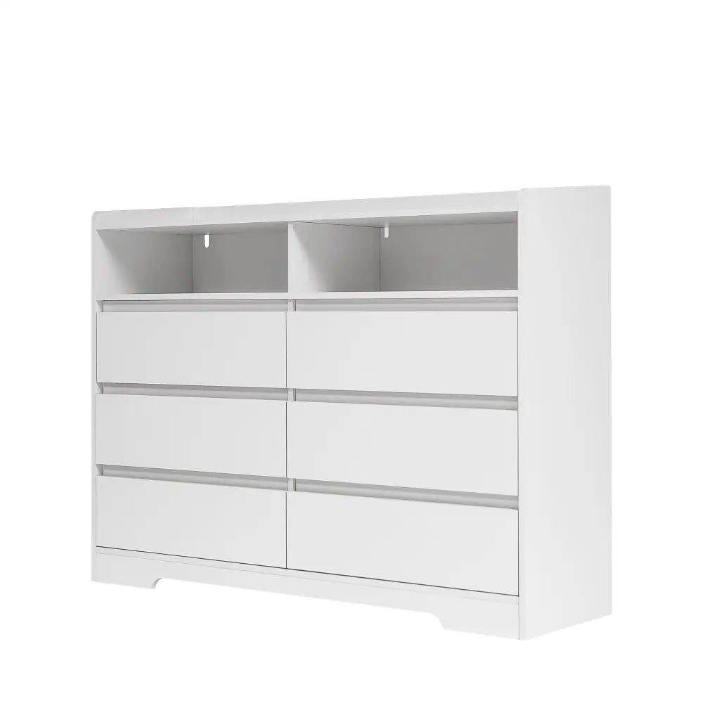 MLNshops Bedroom Dresser with Lights - Modern Design