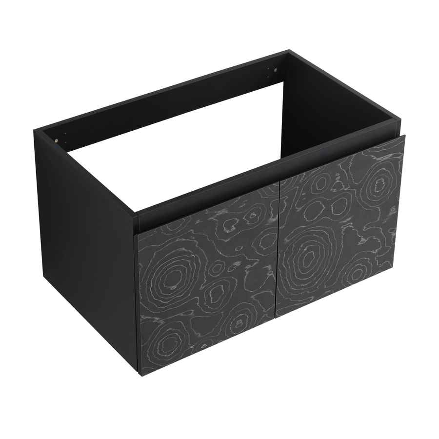 MLNshops Black Cabinet Door Panel Only for Bathroom