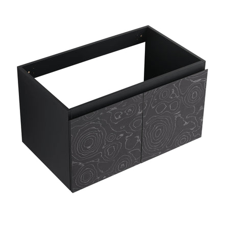 MLNshops Black Cabinet Door Panel Only for Bathroom