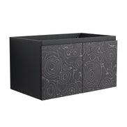 MLNshops Black Cabinet Door Panel Only for Bathroom