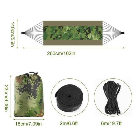 mlnshops Camping Hammock for Hiking Trips with Mosquito Net