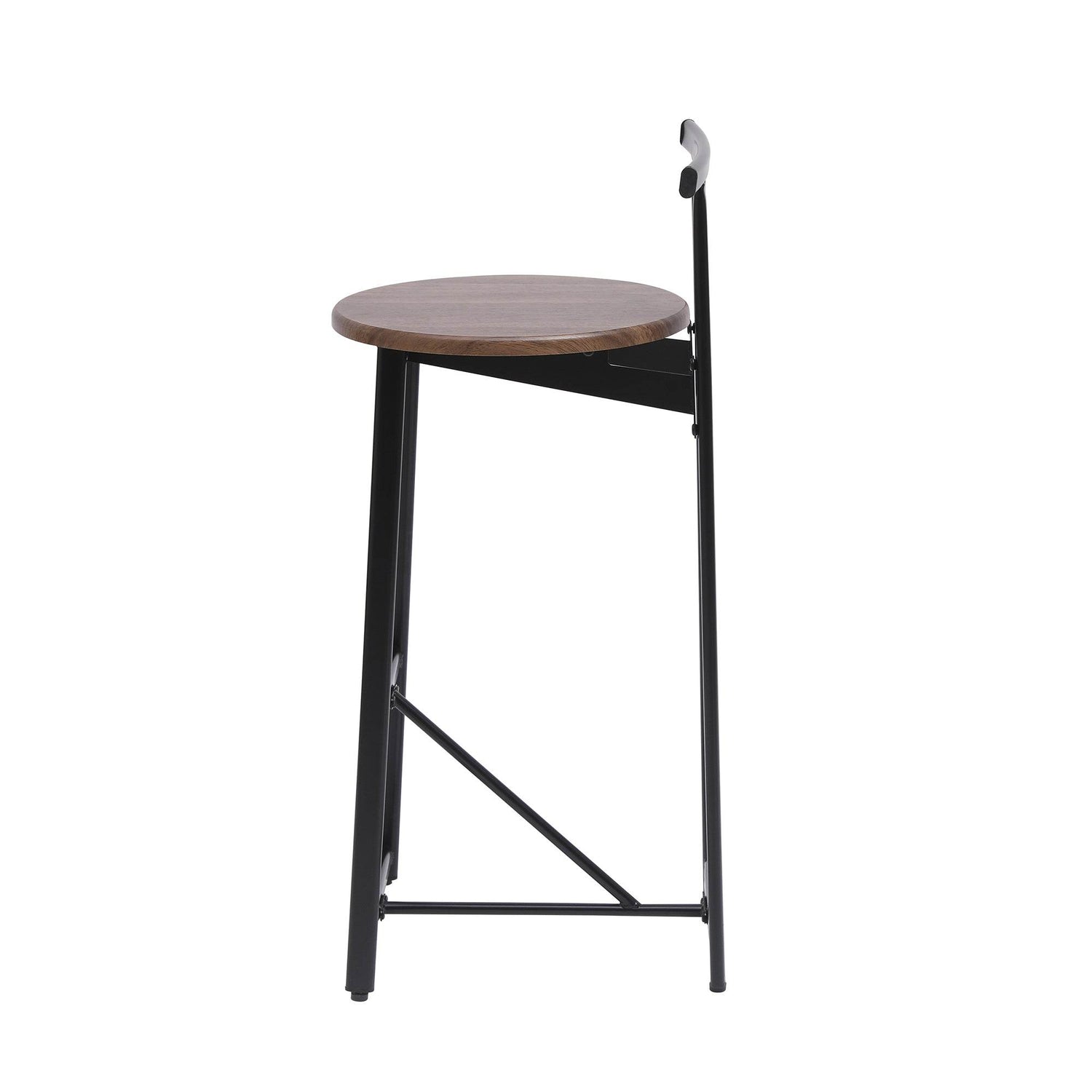 MLNshops Counter Height Bar Stools Set of 3 - Modern Design