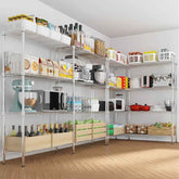 mlnshops Heavy Duty Storage Shelves - Sturdy Metal Rack