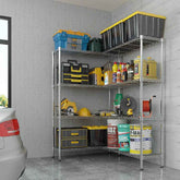 mlnshops Heavy Duty Storage Shelves - Sturdy Metal Rack