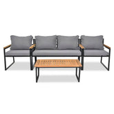 MLNshops Outdoor Patio Lounge Set with Cushions