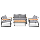 MLNshops Outdoor Patio Lounge Set with Cushions