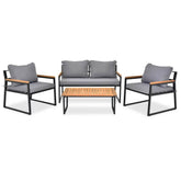 MLNshops Outdoor Patio Lounge Set with Cushions