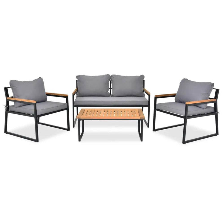 MLNshops Outdoor Patio Lounge Set with Cushions Default Title