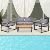MLNshops Outdoor Patio Lounge Set with Cushions