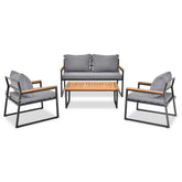 MLNshops Outdoor Patio Lounge Set with Cushions