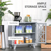 MLNshops Stable Kitchen Organization Cabinet with Anti-Tipping Design