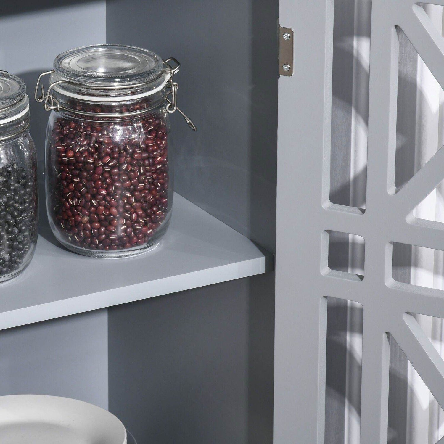 MLNshops Stable Kitchen Organization Cabinet with Anti-Tipping Design