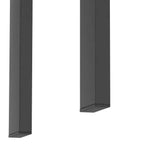 MLNshops Tempered Glass End Table with Modern Design