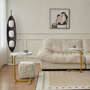 MLNshops Versatile Side Table Pair with Marble Top