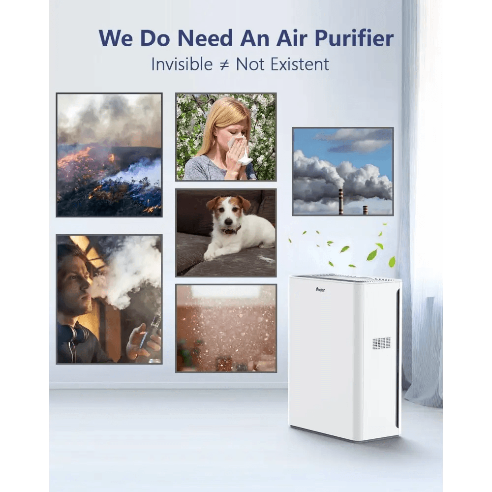 MLNshops H13 HEPA Air Purifier with Timer