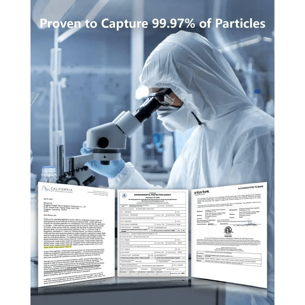 MLNshops H13 HEPA Air Purifier with Timer