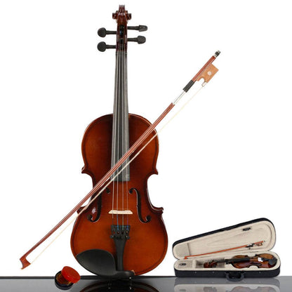 mlnshops Violin Starter Kit for Children with Case & Bow Default Title