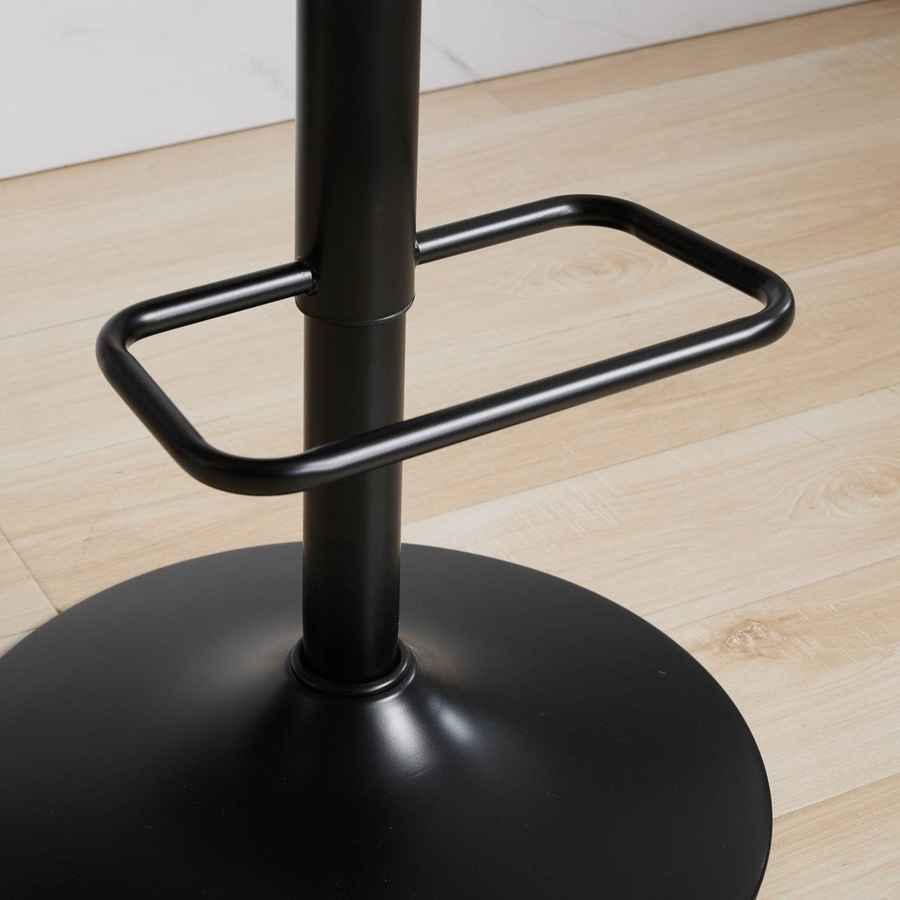 MLNshops 360 Degree Swivel Kitchen Island Stool Cream