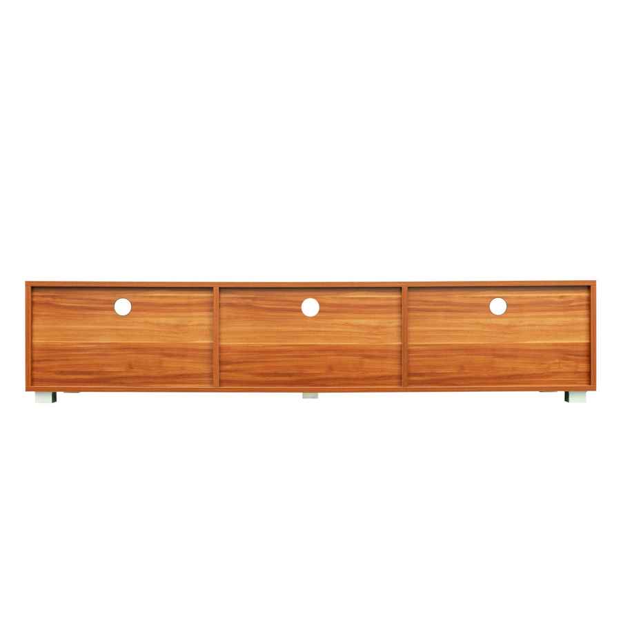 mlnshops Walnut TV Stand 70 Inch Console Entertainment Center