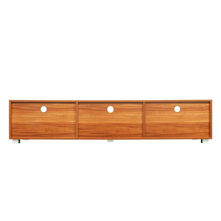 mlnshops Walnut TV Stand 70 Inch Console Entertainment Center