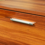 mlnshops Walnut TV Stand 70 Inch Console Entertainment Center