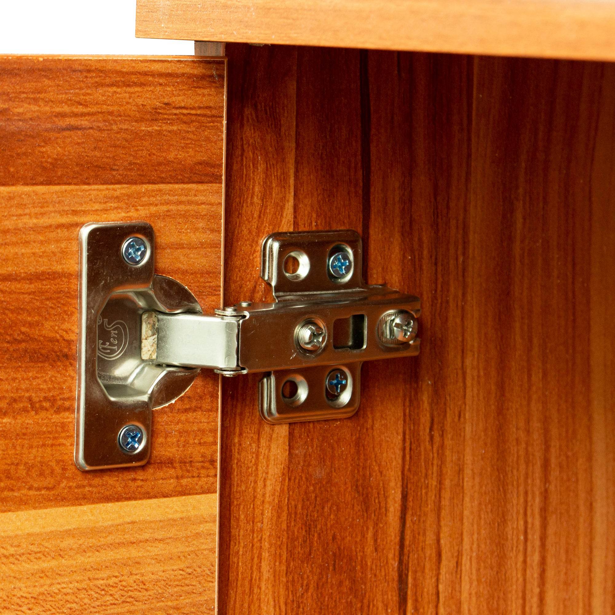 mlnshops Walnut TV Stand 70 Inch Console Entertainment Center